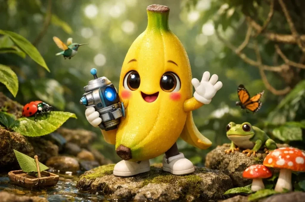 Нейросеть Нано банана: генерируем персонажей для детского контента и инди-игр