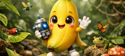 Нейросеть Нано банана: генерируем персонажей для детского контента и инди-игр